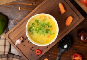 протеински оброци пилешка супа